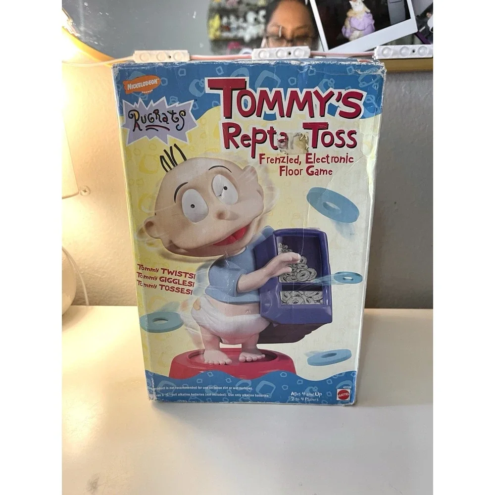 Nickelodeon‎ Rugrats Tommy's Reptar Toss Frenzied Electronic Floor Game New READ
